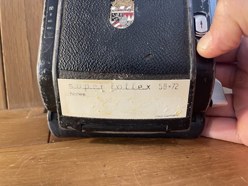 *Exc+5* Linhof Super Rollex 56x72 120 Roll Film Back Holder for 4x5 Camera / JPN - Picture 2 of 12
