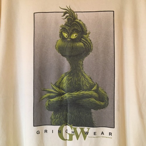 Mens XL 1999 Dr Seuss Grinch Wear T 
