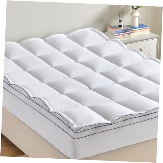 Mattress Topper 2 Inch Pillowtop Mattress Queen (80