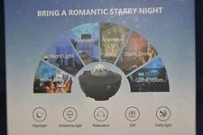 Ceiling Star Projector,3In1 Led Galaxy Projector,10 Colors 360°Rotation,Remote