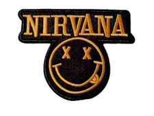NIRVANA Punk Rock Metal Pop MUSIC Band Embroidered Logo iron on Patch Embroidery