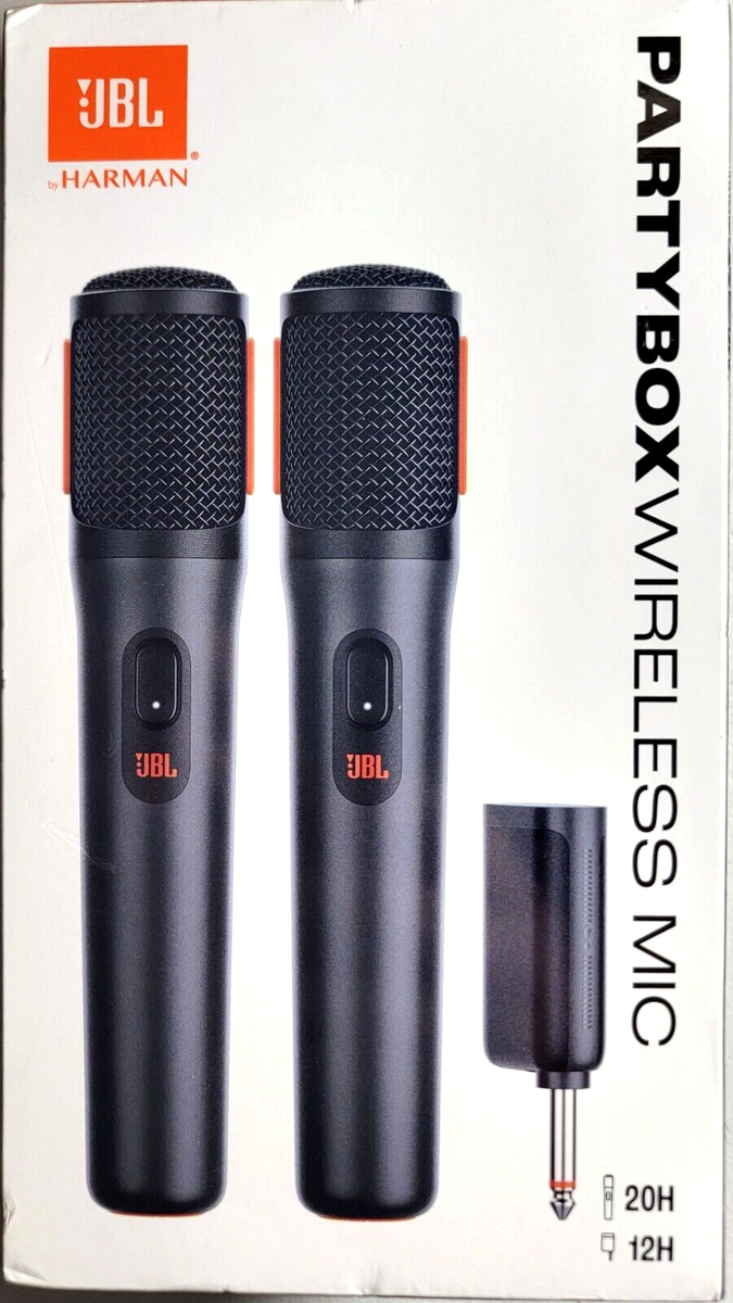 JBL PartyBox Wireless Mic Pair of Digital Wireless JBL PartyBox Wireless Mic Pair of Digital Wireless