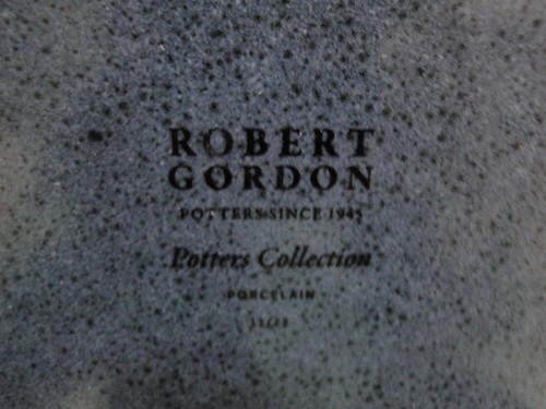 Steelite Robert Gordon Potter's Collection: Storm (blau) Coupe Essteller, 11" - Bild 6 von 6