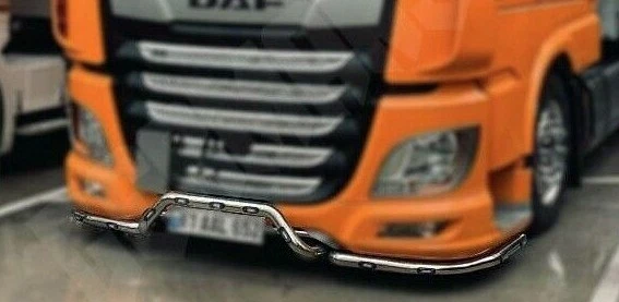 3-teilig Acero Stoßstängenschutzrohr-lobar Apta DAF para XF 106 / Con 11 Leds - Imagen 2 de 3