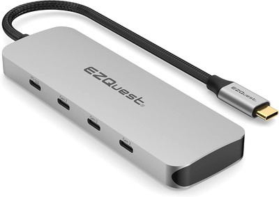 USB C Hub 7 in 1 USB C Splitter 10Gbps Ultra Fast with 3X Gen 2 USB C Hub Ports