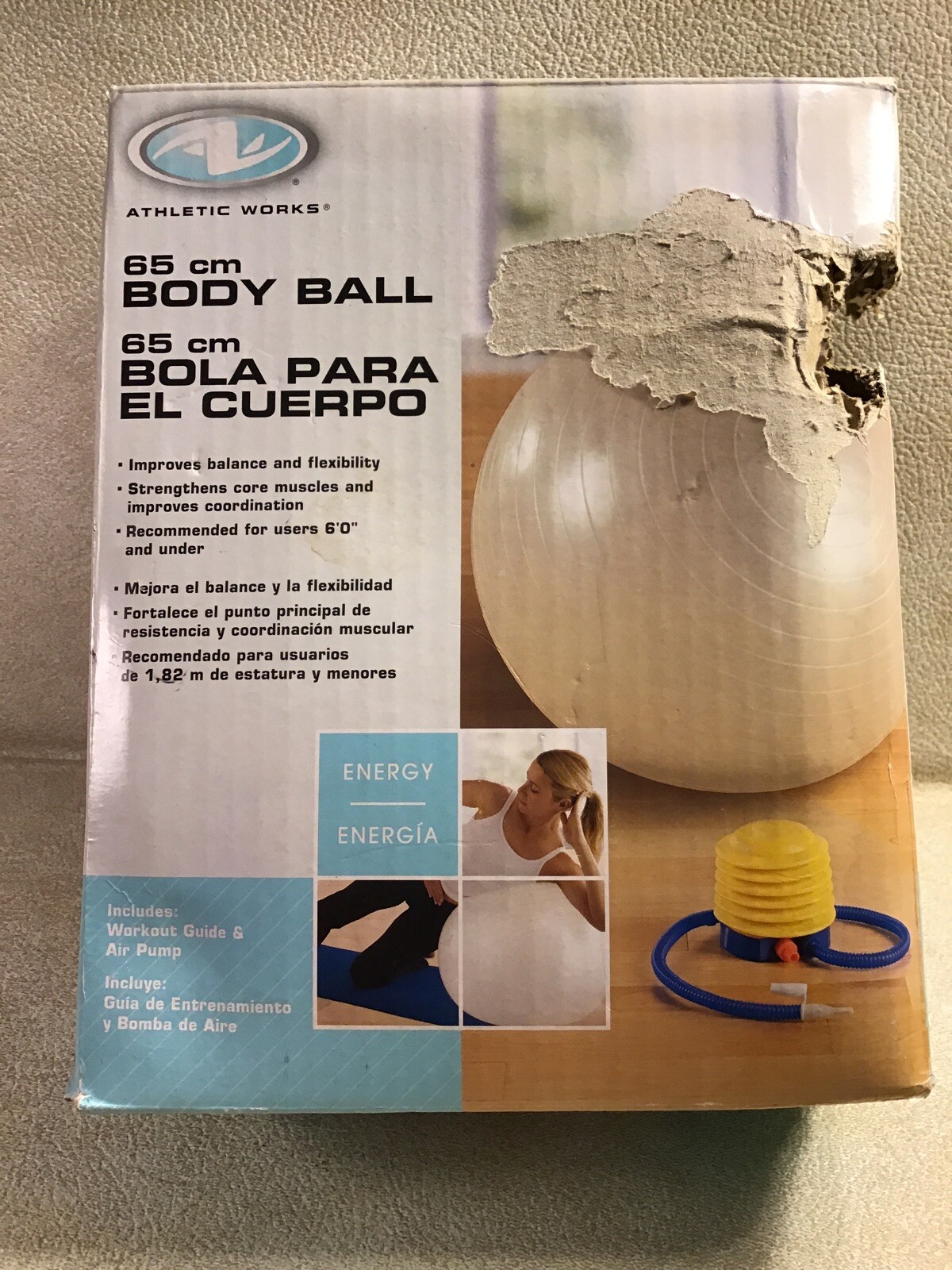 athletic works exercise ball