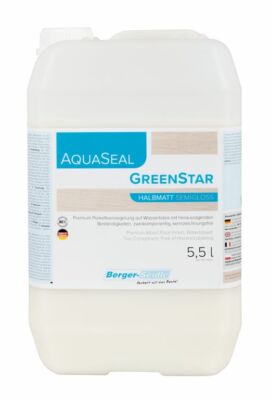 Berger-Seidle Aqua-Seal GreenStar Kombipack 5,5 L Parkettlack 2K