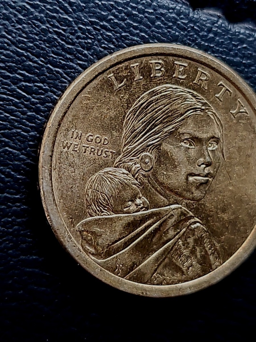 SACAGAWEA 1621 Wampanoag Treaty USA Dollar Coin-VERY RARE