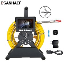 50M Sewer Camera Endoscope Camera 4.3inch Monitor 22mm Pipe Inspection Camera