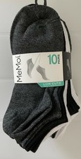 MeMoi Low Cut Women Socks 10 Pairs Size 4-10