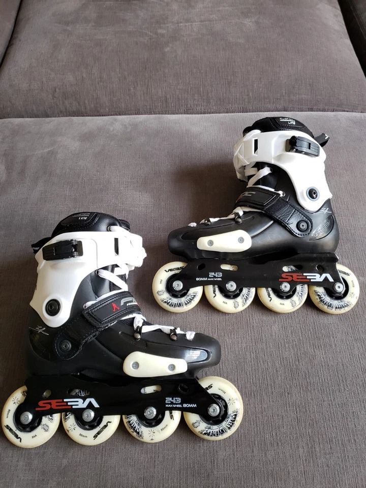 Größe 7 - Seba FRX Freeride Herren Inline Skates! Komplett gereinigt TOP ZUSTAND! LESEN!! - Bild 2 von 4