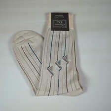 Vintage Christian Dior Mens Socks Cotton Blend Executive Tall 10-13 NOS