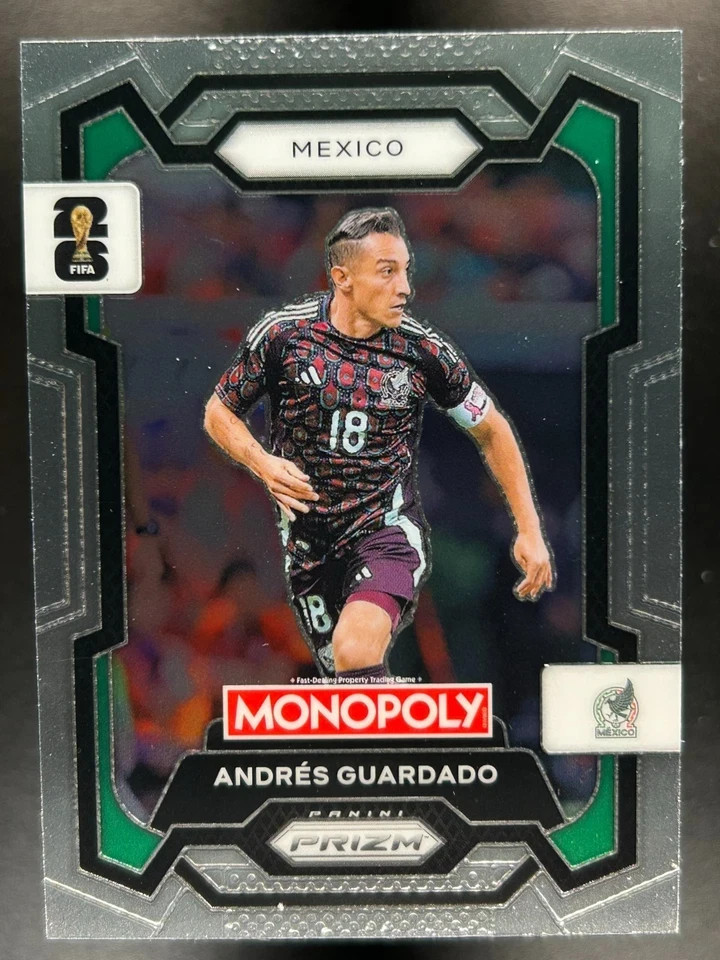 2026 Panini Prizm Monopoly  Fifa World Cup U Pick Complete Your Set #1-100 messi
