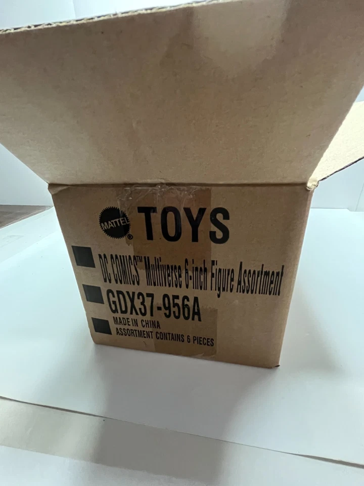 MATTEL DC UNIVERSO NINJA BATMAN CNC CONJUNTO DE 6 ASA NOTURNA, MENINO FERA, STARFIRE NOVO - Imagem 4 de 4