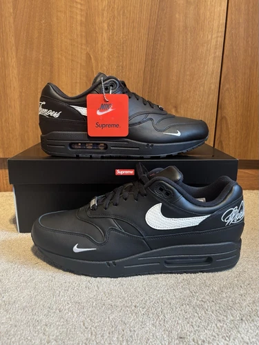 Nike X Supreme Air Max 1 Noir UK11 (US12) PRÉCOMMANDE ✅?