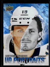 2025-26 Upper Deck Series 1 Hockey UD Portraits #P-3 Matthew Tkachuk