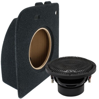 Subwoofer für Skoda Octavia 3 Kombi ESX SIGNUM SXE-10D2 25cm Bass + 10'' Gehäuse
