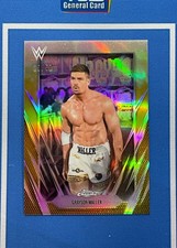 2026 Topps Chrome WWE Grayson Waller 35/50 Gold Refractor