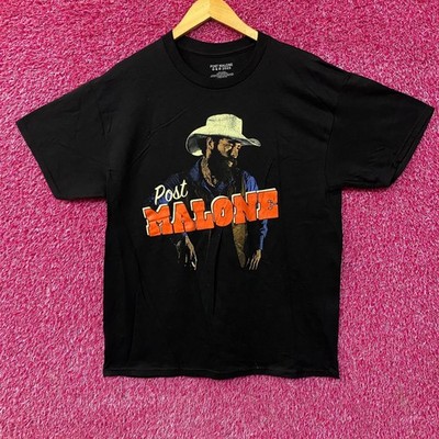 Post Malone Cowboy F-1 Trillion Album Country T-Shirt Large