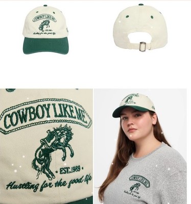 Taylor Swift ? Evermore Cowboy Like Me Strapback Hat One 