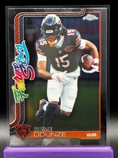 2025 Topps Chrome Football Future Stars Rome Odunze #FS-2 Chicago Bears
