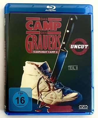 SLEEPAWAY CAMP II - Das Camp des Grauens 2 Uncut auf Blu-Ray - OOP Rarität -Kult - Bild 1 von 3