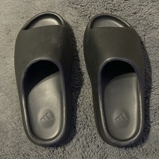 adidas Yeezy Slide Black Men's Comfort Sandals Synthetic US 8