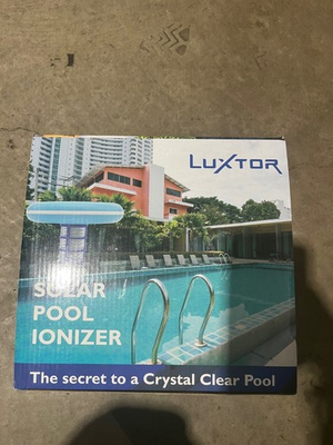 #ad Solar Pool Ionizer Pool Cleaning Device Keep Pool Water Crystal Clear $45.00