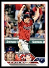 2023 Topps Cal Quantrill Cleveland Guardians #255
