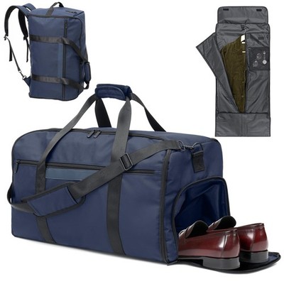 Garment Bags for Travel, 4 in 1 Convertible Garment Duffle Bags with Separate...