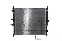 Mahle KüHler WasserküHler MotorküHlung MotorküHler Behr Cr 551 000S