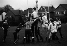 England rugby union captain Bill Beaumont who received Insignia of- Old Photo