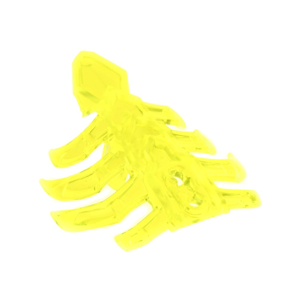 1x Lego Bionicle Figures Chest Armor Transparent Neon Green 8 Ribs 71316 20473