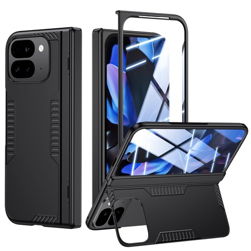 Google Pixel 9 Pro Fold Case: Slim Stand, Displayschutzfolie, Wireless Charging - Bild 1 von 8