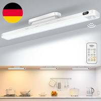 Willed 5W Schrankbeleuchtung Led Bewegungssensor Mit Fernbedienung,Wiederaufladb