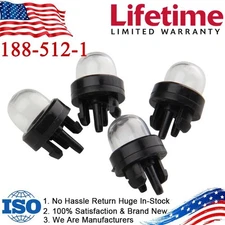 4 Pack For Homelite Fuel/Gas Cap for Poulan Craftsman chainsaw blower 188-512-1