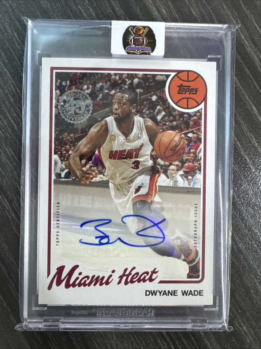 National Basketball Association (NBA) Dwyane Wade Basketball