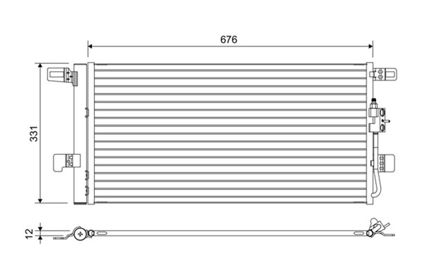 Valeo Kondensator Klimaanlage 822648 Aluminium FüR Audi Q5 Fyb Fyg Sportback Fyt-image