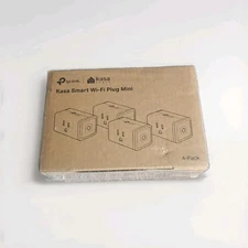 Kasa Wi-Fi Smart Plug Mini Smart Home Outlet 4-Pack