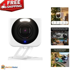 Enhanced Color Night Vision Security Camera - 2.5K QHD Indoor/Outdoor Monitor