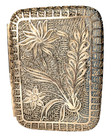 Antique 800 Silver Filigree Handmade Cigarette Case