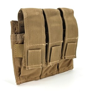 US Military Triple Magazine Pistol Pouch Specter Gear Coyote MOLLE USA