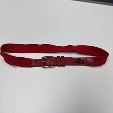 Vintage Red alligator Lacoste Stretch BeltBoys 30