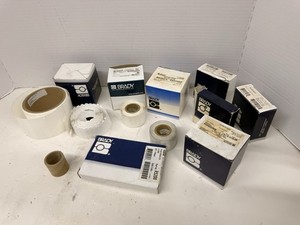 LOT OF BRADY WIRE MARKERS CLIP-SLEEVES, LABELS AND MORE BIG LOT--NEW
