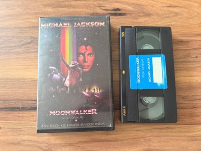 RARE Michael Jackson Moonwalker 1988 Turkish VHS TAPE Cult Music Film
