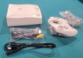 🕹Dreamcast Region Free  NEW battery & fuse🔥ALL NEW CAPACITORS!🕹Complete 🕹