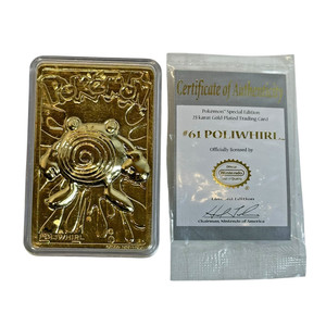 pokemon gold plated cards ebay Pikachu Gold Plated