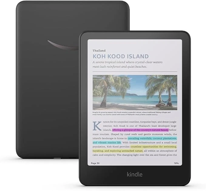AMAZON KINDLE COLORSOFT 16GB NEWEST GEN 2025 NO ADS BLACK NEW SEALED RRP:£239.99 - Image 2 of 4