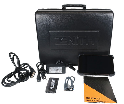 EZDS Zenith Z5 Automotive Diagnostic Scanner Tool 12V/24V OBD w/ Case Kit