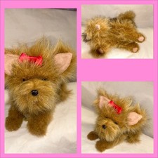 Rare Fur Real Yorkie Teacup Terrier Dog 2009 Hasbro Interactive Realistic Toy
